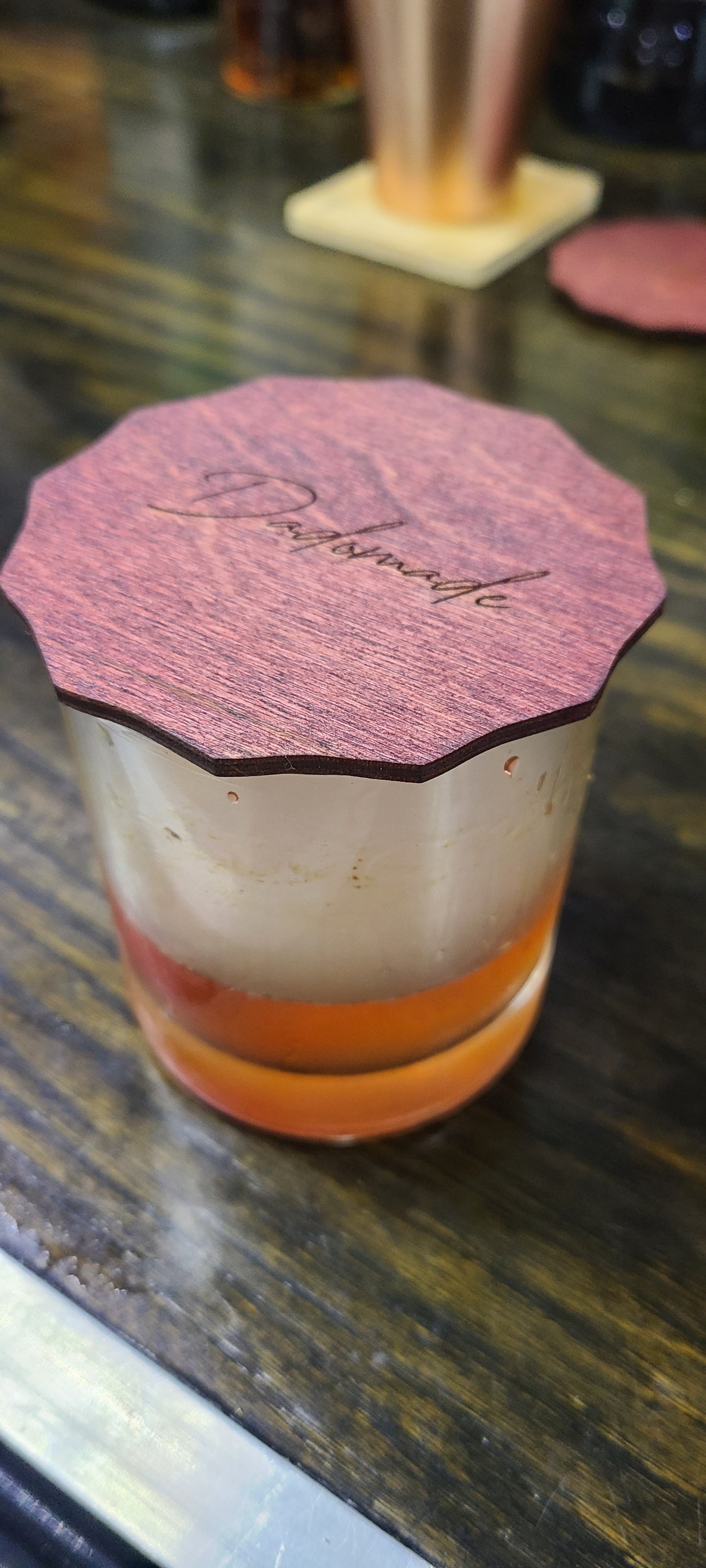 Cocktail Smoker Lid / Coaster