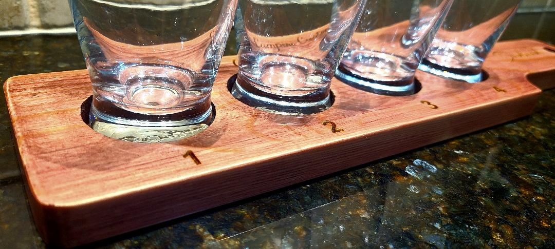 Custom Whiskey / Beer Flight Board