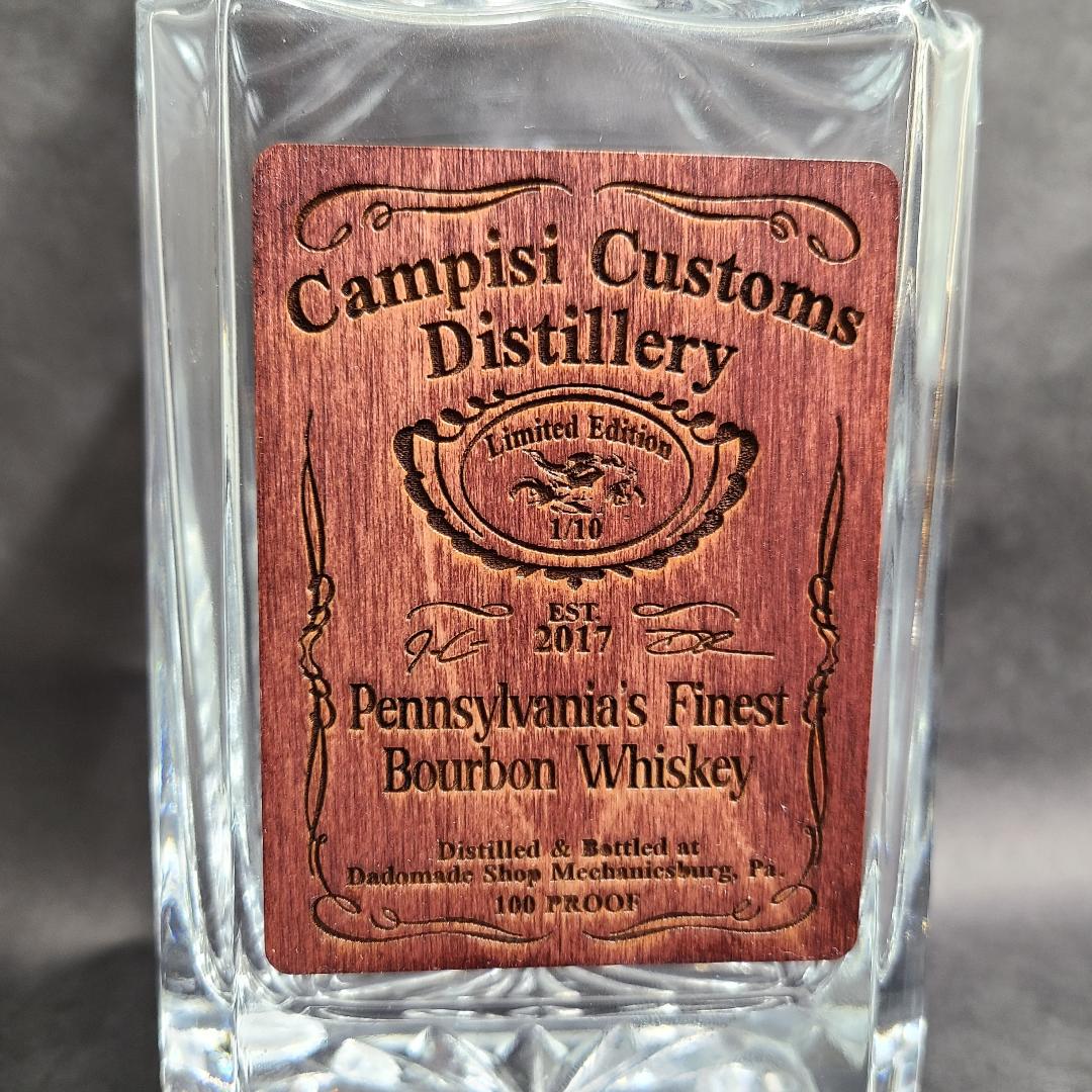 Custom Whiskey Decanter
